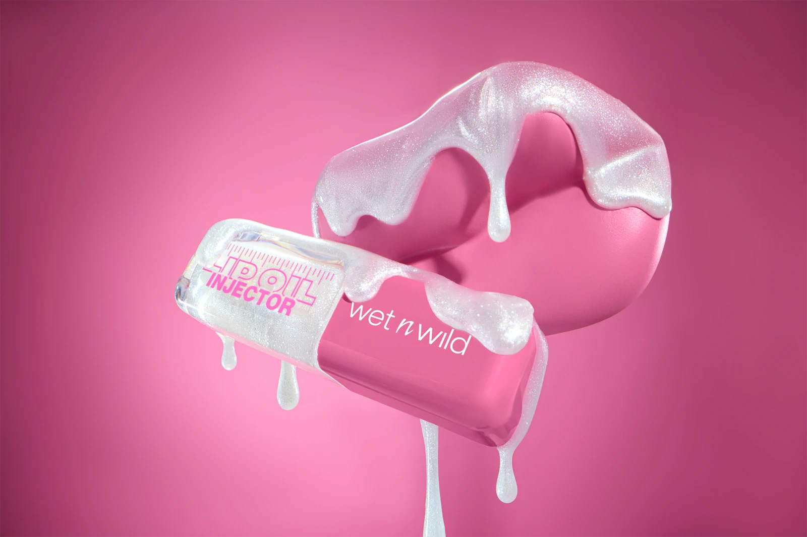 Powiększający olejkowy błyszczyk do ust Wet n Wild Lip Oil Injector Shimmer Me Baby - obrazek 6