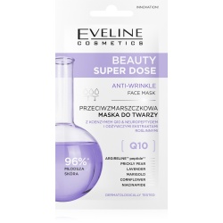 maseczka przeciwzmarszczkowa z Q10 Eveline Beauty Super Dose