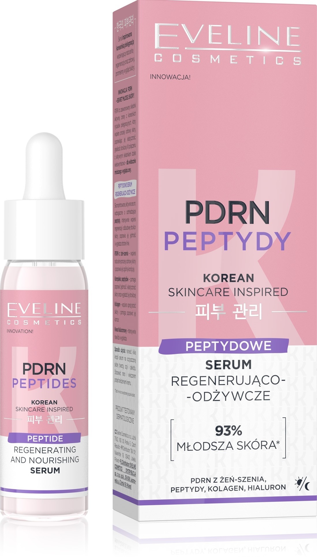 serum peptydowe na zmarszczki Eveline PDRN Peptides