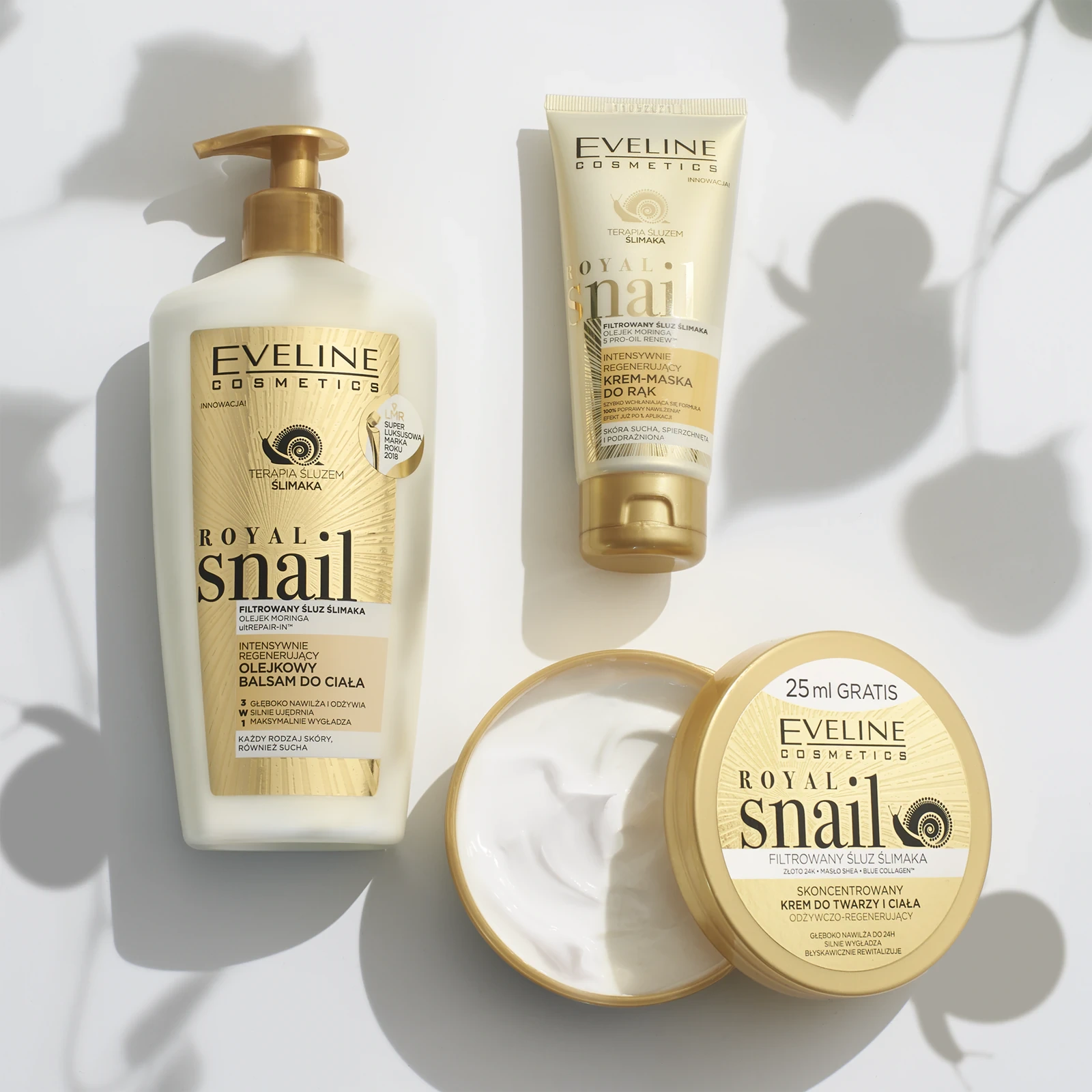 Eveline Royal Snail balsam do ciała do suchej skóry