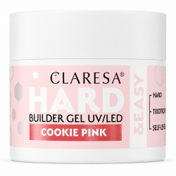 Claresa Hard&Easy Cookie Pink żel do clean nails