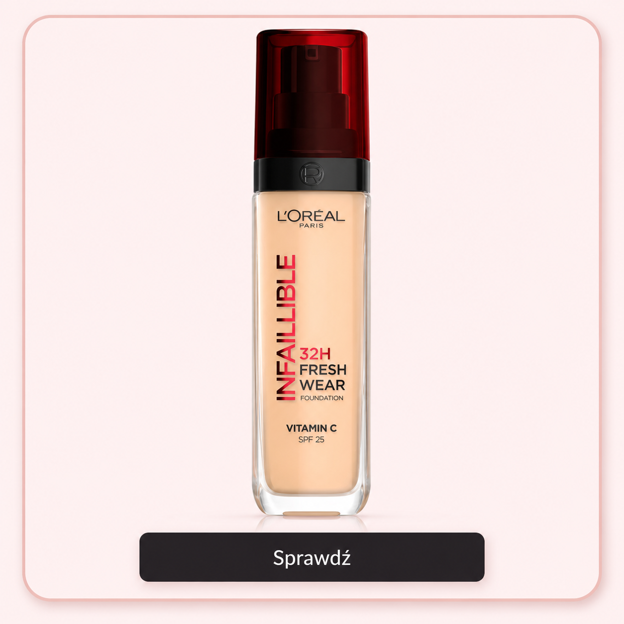 TOP 10 podkładów kryjących Loreal Infaillible 32H Fresh Wear SPF 25 TOP 10 podkładów kryjących Loreal Infaillible 32H Fresh Wear SPF 25