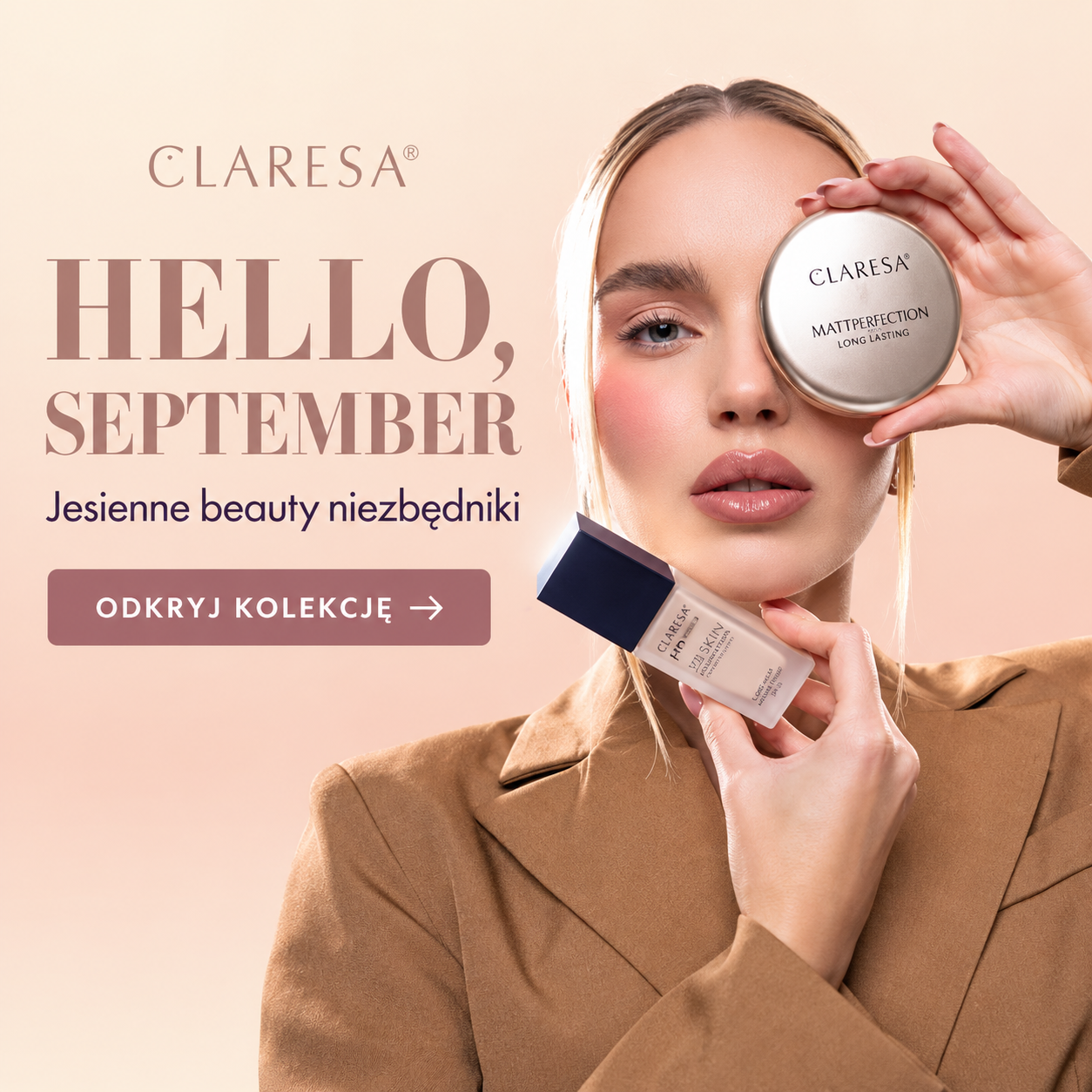 Jesienne beauty niezbędniki Clairesa