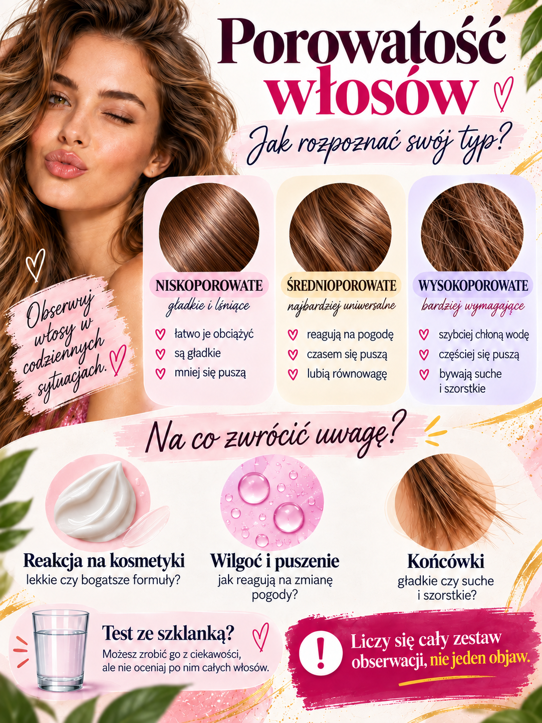 porowatosc wlosow jak rozpoznac typ Porowatość włosów – cechy włosów nisko-, średnio- i wysokoporowatych oraz wskazówki, jak rozpoznać swój typ.