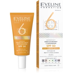 Eveline 6 Ceramides krem SPF 50 PA++++ wzmacniający barierę hydrolipidową