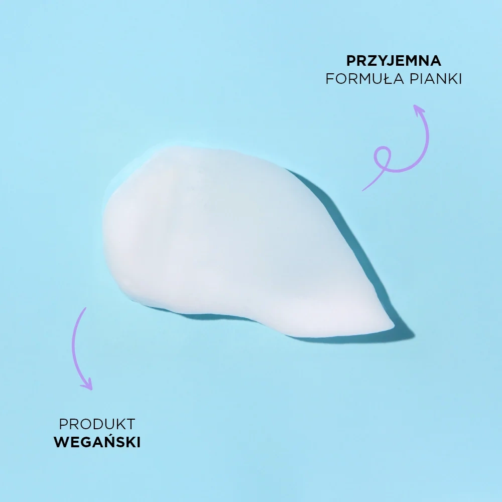 Delikatna pianka do mycia twarzy z ceramidami Eveline 6 Ceramides o lekkiej puszystej konsystencji