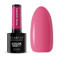 lakier Claresa Lipstick Muse 7 intensywna soczysta fuksja