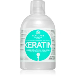 Kallos KJMN Keratin szampon z keratyną i proteinami mlecznymi do włosów łamliwych