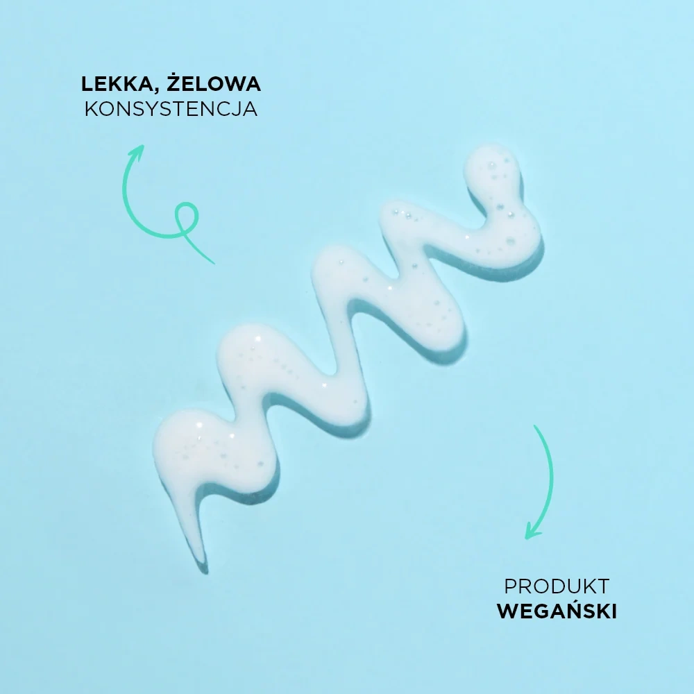 Nawilżający żel-emulsja do mycia twarzy i demakijażu z ceramidami Eveline 6 Ceramides – żelowa konsystencja produktu