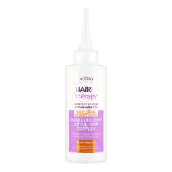 Joanna Hair Therapy peeling z kwasem glikolowym i kwasami AHA do skóry głowy
