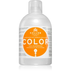 Kallos KJMN Color szampon z filtrem UV i olejem lnianym chroniący kolor włosów