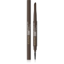 Eveline Microblading 2in1 Brow Pencil kredka do brwi z precyzyjną końcówką