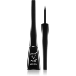 Wet n Wild H2O Proof Black eyeliner z elastyczną szczoteczką