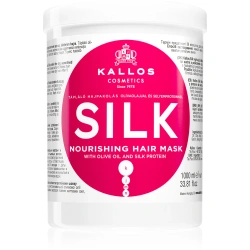 Kallos KJMN Silk maska z proteinami jedwabiu i olejem oliwkowym do suchych włosów