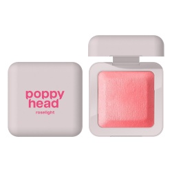 wypiekany róż Poppy Head Roselight z rozświetlającym wykończeniem