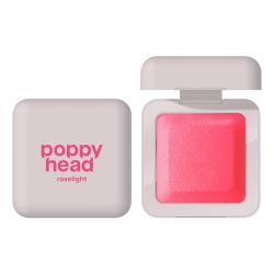 wypiekany róż Poppy Head Roselight z rozświetlającym wykończeniem