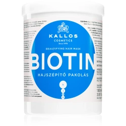 Kallos KJMN Biotin maska z biotyną do cienkich, słabych i pozbawionych blasku włosów