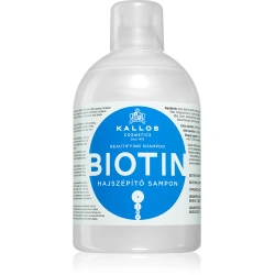 Kallos KJMN Biotin szampon z biotyną do cienkich, słabych i matowych włosów